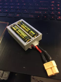 AA battery tray