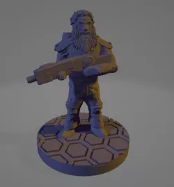 Ahab Burthold, Veteran Space Mercenary