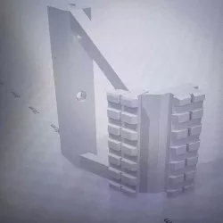 Ak side rail mount with extra rail