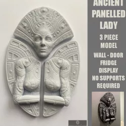 Ancient Panelled Lady