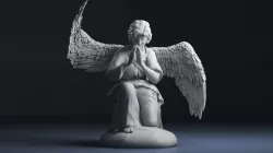 angel praying