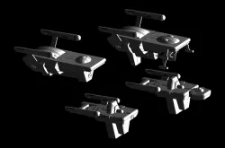 Animated series transports: Star Trek starship parts kit expansion #18