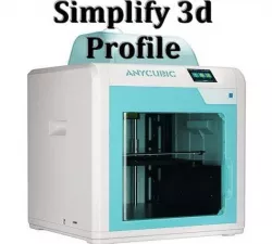 Anycubic 4Max pro Simplify3d PLA profile and firmware bug correction