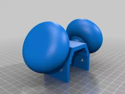 Anycubice Mono X build plate sanding handle