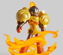 Armarouge - LEGENDARY -POKEMON SCARLET AND VIOLET POKEDEX- FAN ART - POKÉMON FIGURINE