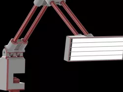 Articulated led desk lamp