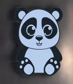 Baby Panda" lamp