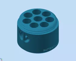 BATTERY CASE AA X 8 CIRCULAR (CASE FOR BATTERY)