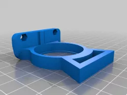 Berd air pump holder with 40mm fan mount
