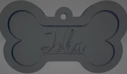 Bicolor Dog Collar "John" - Collar bicolor para perro "John"