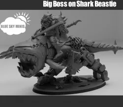 Big Boss on Shark Beastie