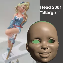 BJD 1/3 75MM HEAD 2001 StarGirl - BY SPARX