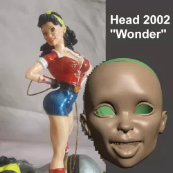 BJD 1/3 75MM HEAD 2002 WW - BY SPARX