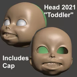 BJD 1/3 75MM HEAD Toddler - BY SPARX
