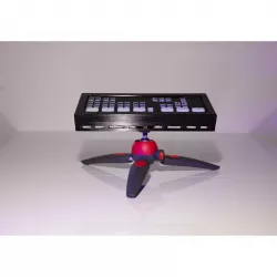 Black Magic Design Atem Mini cage with tripod mount and cooling