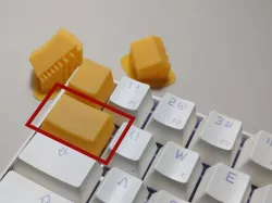 BLANK KEYCAP TAB PRINTSCR PERFECT FIT FOR CHERRY MX, GATERONS, KAILH