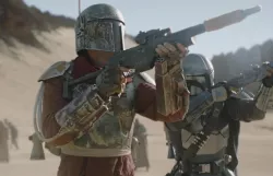 Boba Fett Left Gauntlet DUR-24 laser and Czerka ZX flame thrower
