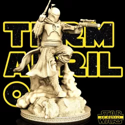 Boba Fett Sculpture - Star Wars 3D Models - Tested and Ready for 3D printing