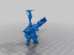 Boss Nob with claw and banner