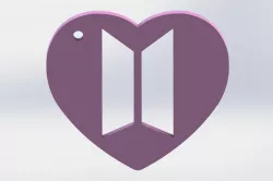 BTS keychain