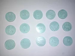 Caddy token pack for resin printer