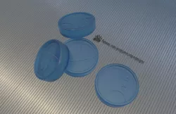 Calamari Flan Credit coin from The Mandalorian 3D print model