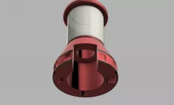 Camp lamp cylindrical