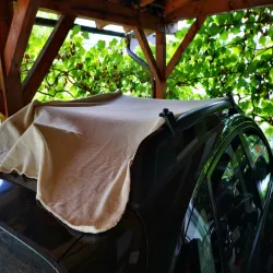 Car roof protector holders