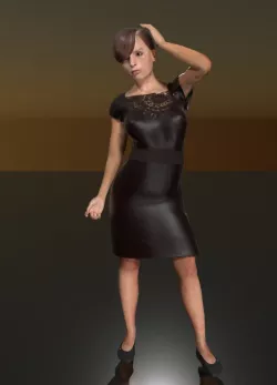 Casual young girl H0