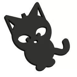 Cat key ring