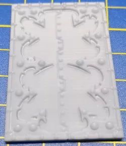 Chaos space marines Rhino top hatch trims / decorations (Type B)