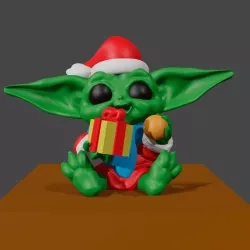 Christmas Baby Yoda