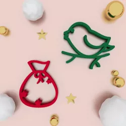 Christmas Cookie Cutter and Accessories
