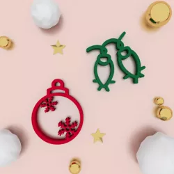 Christmas Cookie Cutter and Accessories