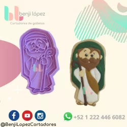 CHRISTMAS JOSEPH NATIVITY COOKIE CUTTER