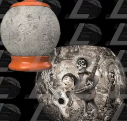 Coco night light lithophane