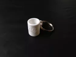 Coffee Cup Keychain