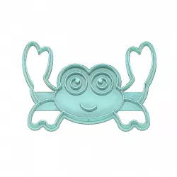 CRAB COOKIE CUTTER, BEACH COOKIE CUTTER, SUMMER COOKIE CUTTER