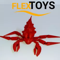 Cute Hermit Crab with Flexi Beaks