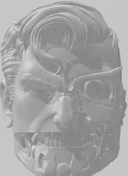 Cyborg Superman head icons reign of supermen