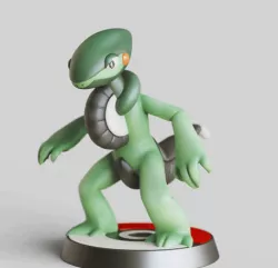 Cyclizar- LEGENDARY -POKEMON SCARLET AND VIOLET POKEDEX- FAN ART - POKÉMON FIGURINE