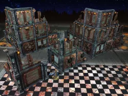 Damocles kickstarter modular industrial buildings sample
