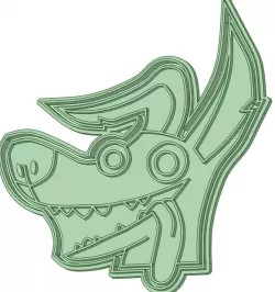 Dante Coco cookie cutter