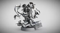 Demon Slayer tanjiro and nezuko 3d printing
