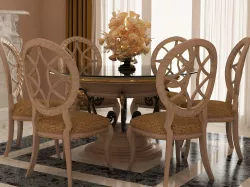 Dining Table Set 3D Models