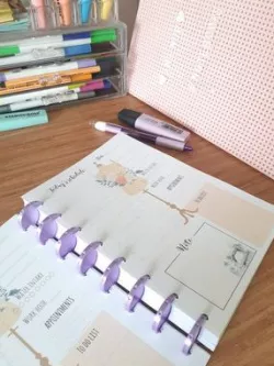 Disc system page marker, Book binding