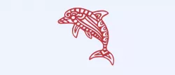 Dolphin wall-art