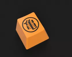 dragon ball esc keycap-Turtle hermit's school kanji
