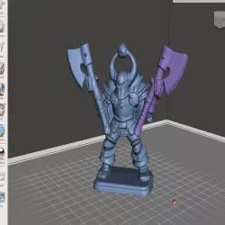 Dual wielding Chaos Warrior