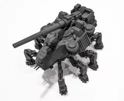 DUST 1948 \ KONFLIKT '47 - KONIGSLEOPOLD & KONIGSTHOR (SUPER HEAVY ARTILLERY WALKER)